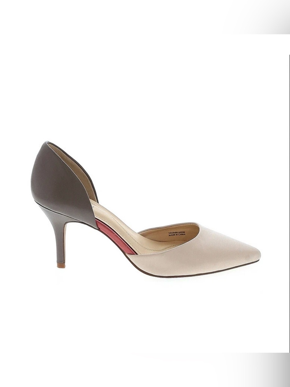 TAHARI Pumps Coco D'orsay leather pointed toe Size 10